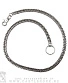 цепь с карабином панцирная (двойная, 11 мм)
