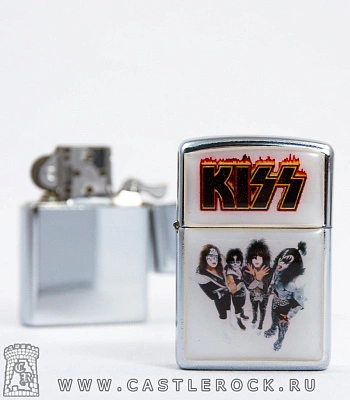 зажигалка цветная kiss (группа)