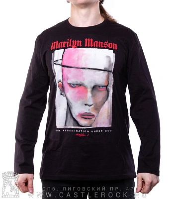 футболка marilyn manson "one assassination under god - chapter 1" д/р