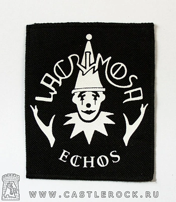 нашивка lacrimosa "echos" (лого)
