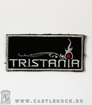 нашивка tristania (надпись, вышивка)