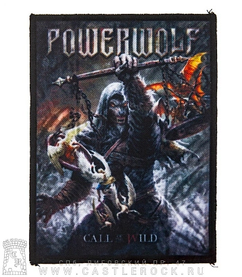 нашивка powerwolf "call of the wild"
