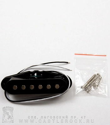 звукосниматель д/эл.гитары pu 04 single neck (черный)