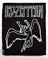 нашивка led zeppelin (ангел ч/б)