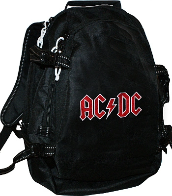 рюкзак с вышивкой ac/dc