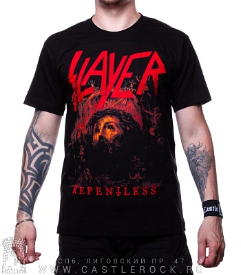 футболка slayer "repentless" (принт большой)