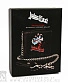 портмоне с цепью фирменное judas priest "british steel"