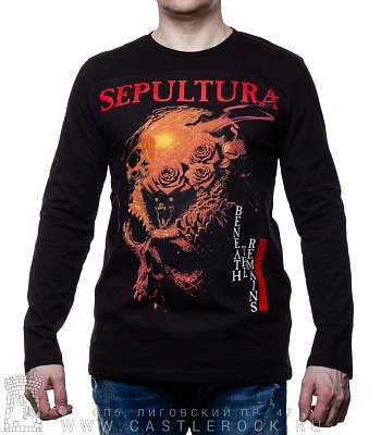 футболка sepultura "beneath the remains" д/р