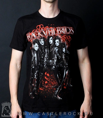 футболка black veil brides (группа)