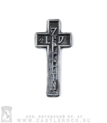 значок цанга led zeppelin (крест)