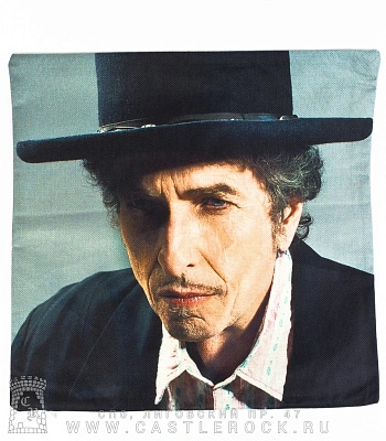 чехол на подушку bob dylan