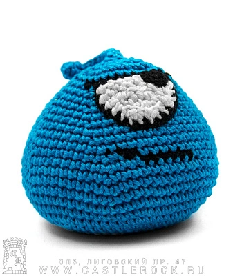 игрушка антистресс пришелец голубой яркий