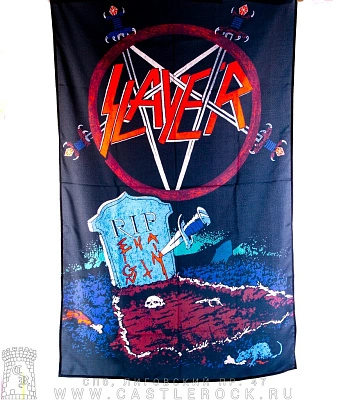постер тканевый slayer "reign in pain"