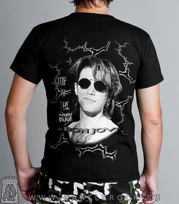 футболка bon jovi "top of the rock"