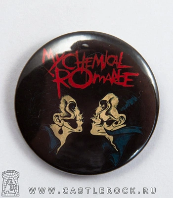 значок my chemical romance (скелеты)