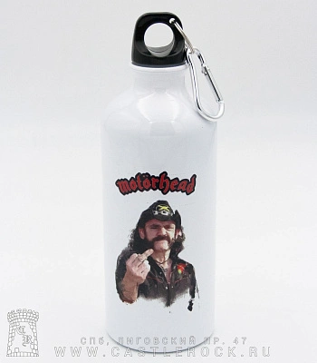 фляга с карабином motorhead lemmy 600 мл