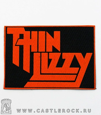 нашивка thin lizzy (лого красное)