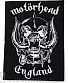 нашивка motorhead "england" (вышивка)