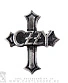 значок цанга ozzy osbourne (крест)