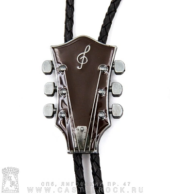 боло гитара (головка грифа, эмаль коричневая)