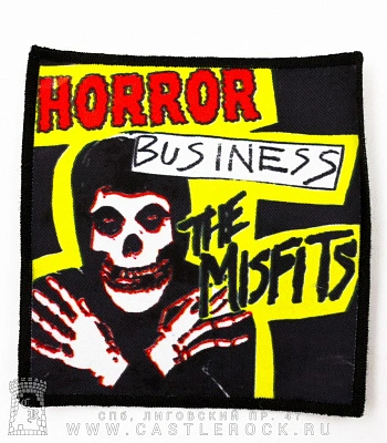 нашивка misfits "horror business"