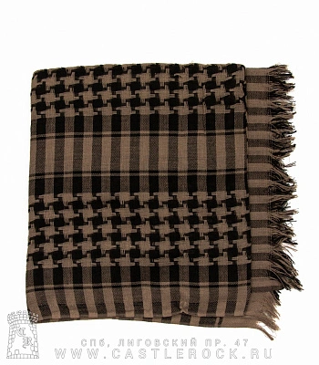 арафатка черно-коричневая