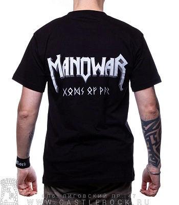 футболка manowar "gods of war"