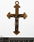 подвес крест распятие (стрелы, медный)