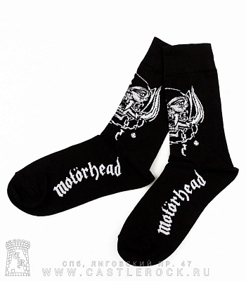 носки motorhead (лого, черные)