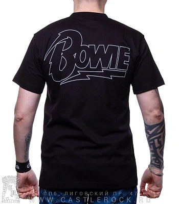 футболка david bowie "the rise and fall of ziggy stardust and the spiders from mars"