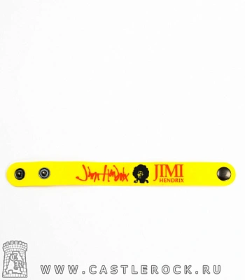 напульсник силиконовый jimi hendrix (красная надпись)