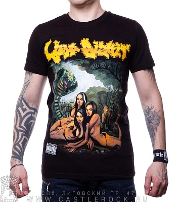 футболка limp bizkit "gold cobra"