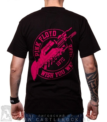футболка pink floyd "wish you were here"