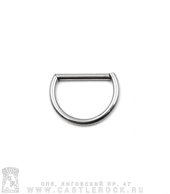 D-Образное Кольцо Кликер Титан 1,2 х 10