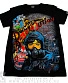 футболка детская уличный художник "graffiti revolution" (светится)