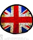 нашивка флаг великобритании (круглая)