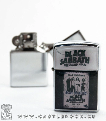 зажигалка цветная black sabbath