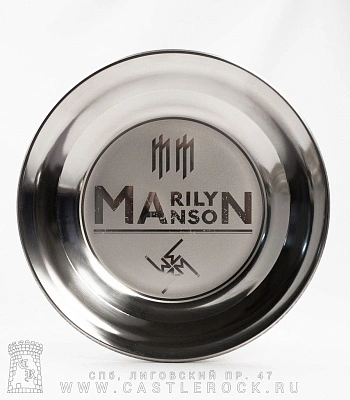 тарелка декоративная marilyn manson