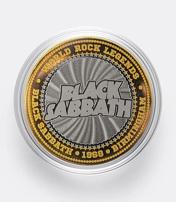 монета сувенирная малая black sabbath
