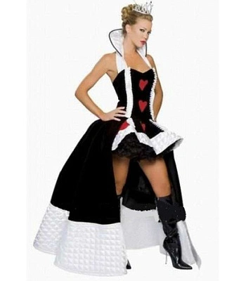 платье 19 червонная дама