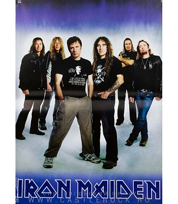 плакат iron maiden (группа)