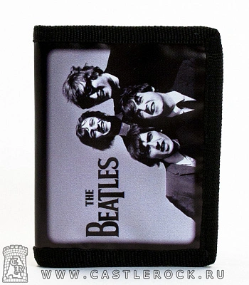 кошелек beatles (группа ч/б, к/з)