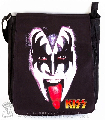 сумка со сменным клапаном kiss gene simmons