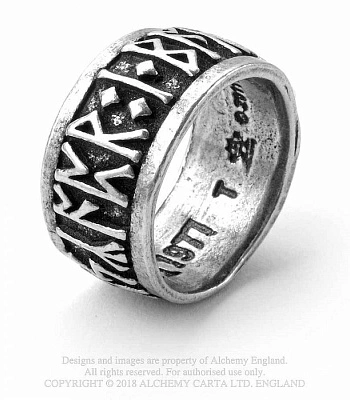 кольцо alchemy gothic (алхимия готик) r173 runeband