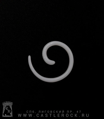 Растяжка Акрил Спираль (белая) 2 мм