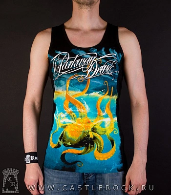 майка parkway drive (осьминог)