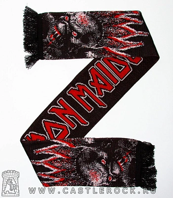 шарф iron maiden (eddie в огне)