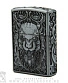 зажигалка фирменная лев (металлик)