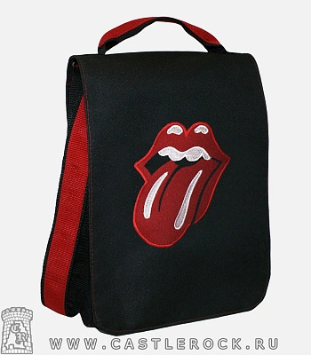 сумка с вышивкой rolling stones