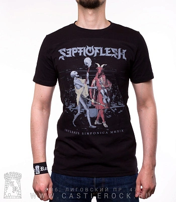 футболка septicflesh "infernus sinfonica mmxix"